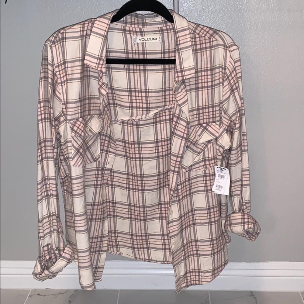 Cute flannel/cardigan